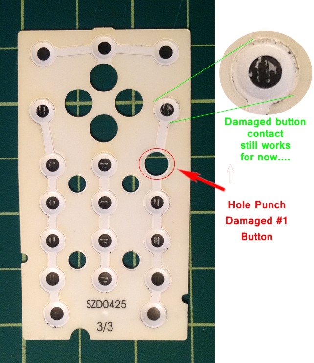 Uniden Keypad Membrane Repair Uniden Keypad Membrane Repair